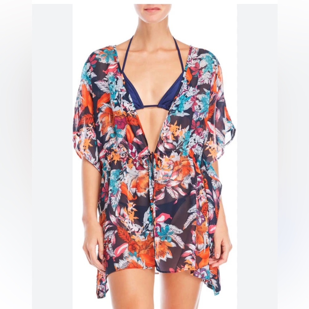 Floral Swim Cover-Up